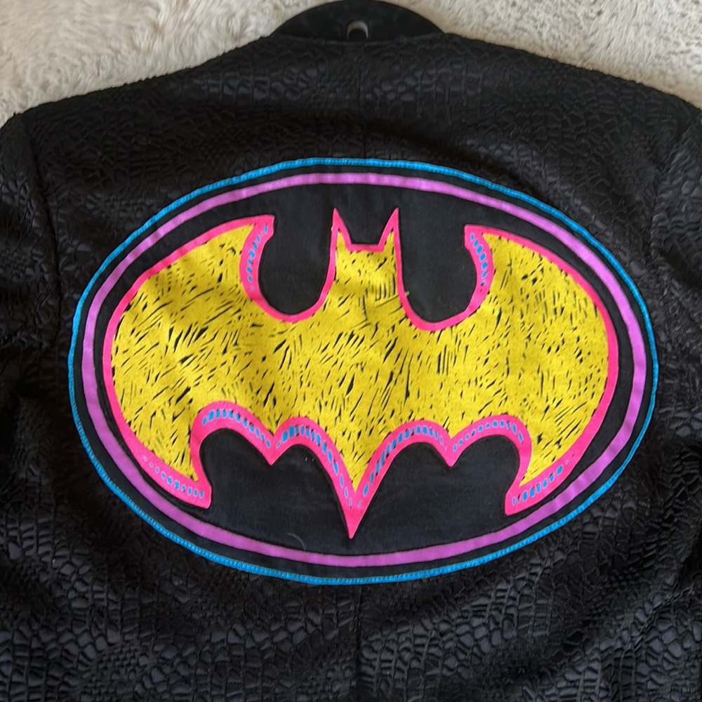 Hand Designed Collab Batman Jacket - image 4